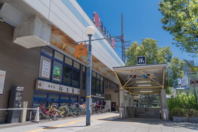 野田阪神周辺の街並み